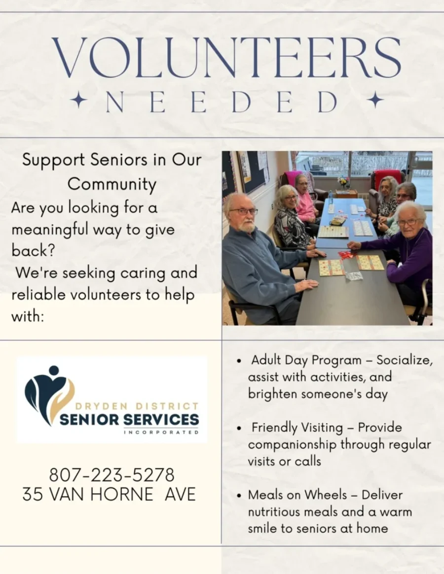 Volunteer with seniors