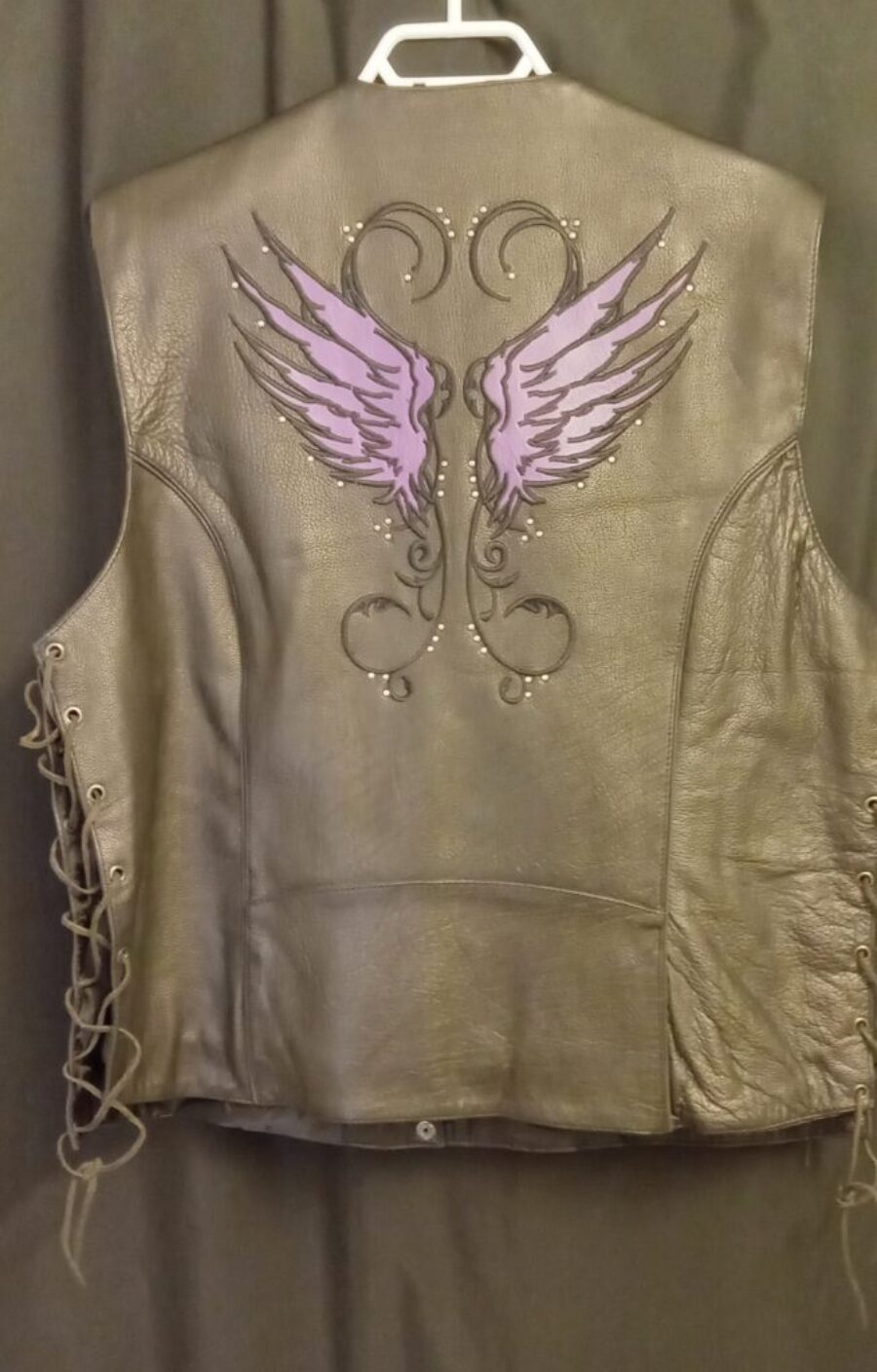 Women’s Leather Vest