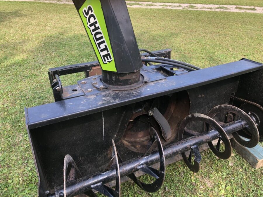 SCHULTE SKIDSTEER SNOWBLOWER