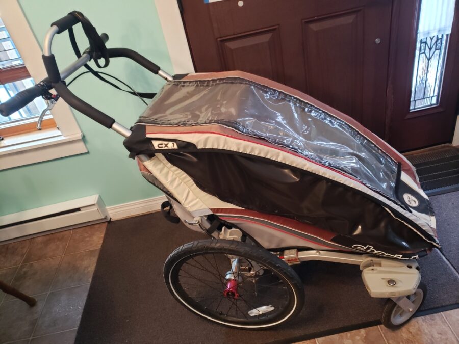 Stroller with Jog and Ski Package