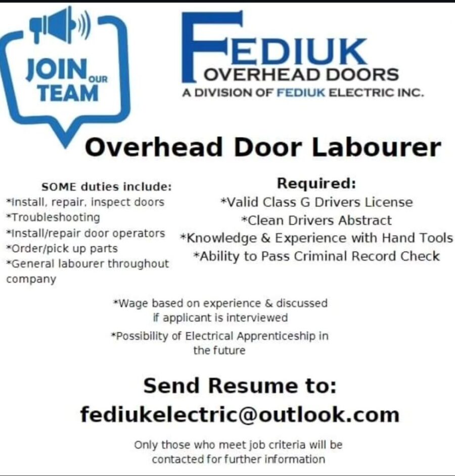 Garage Door Labourer