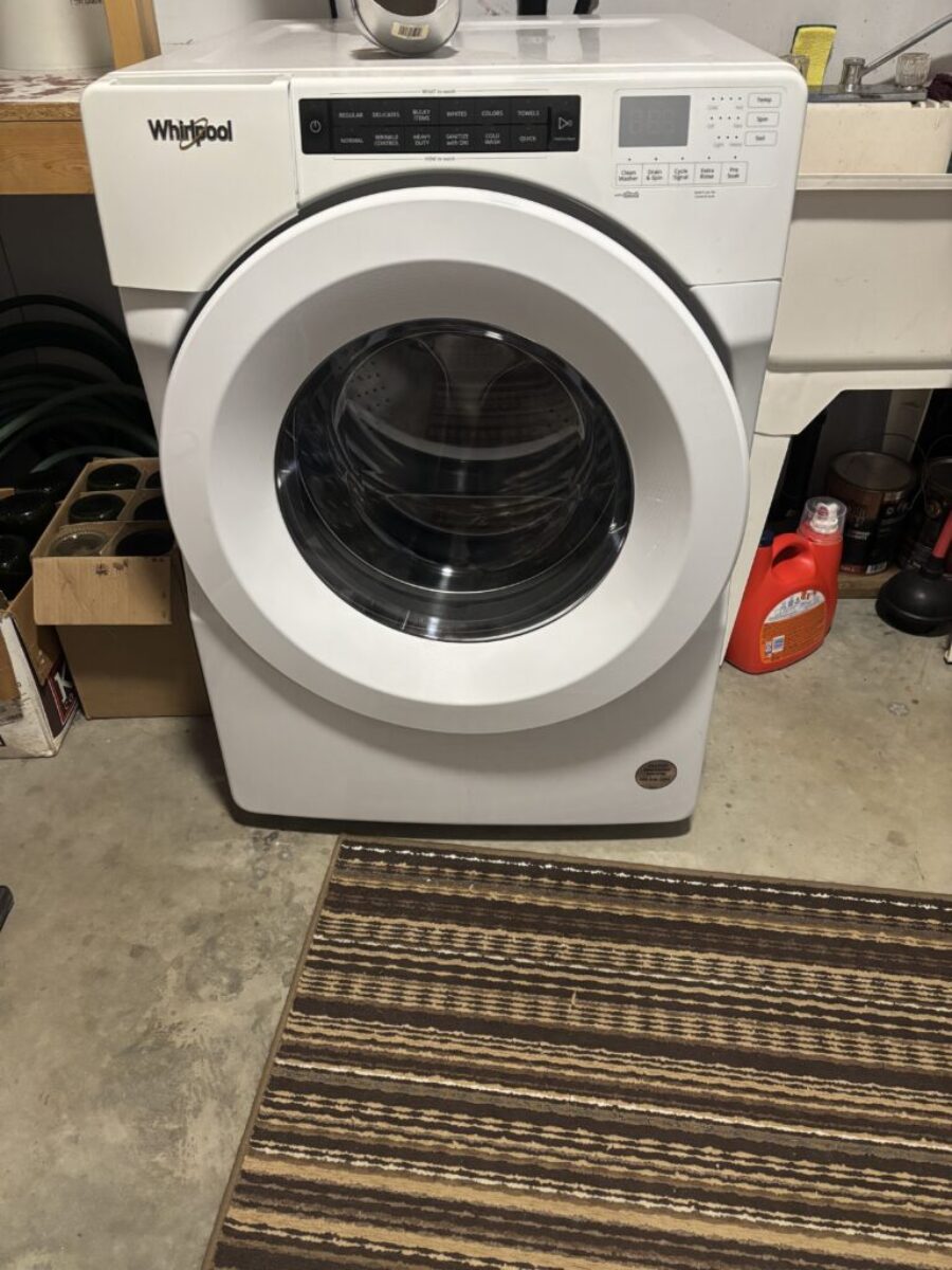 Whirlpool front load washer