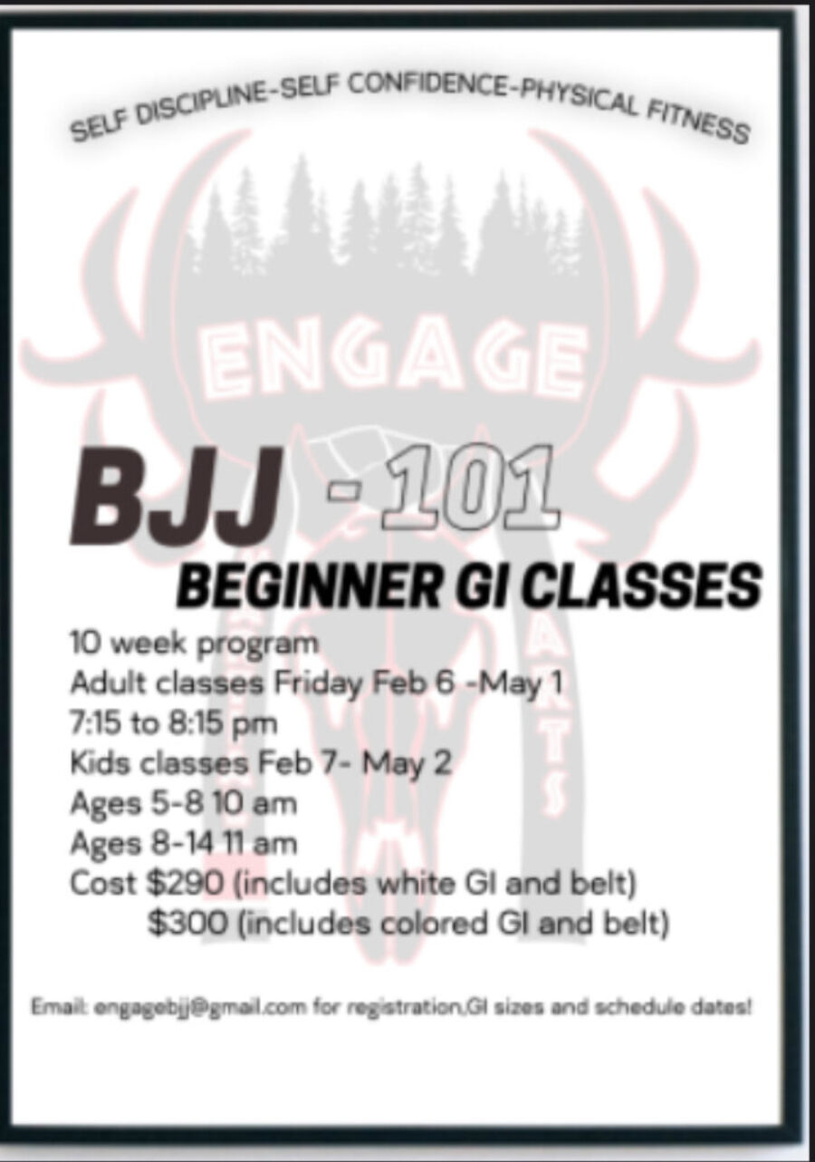 Engage Martial Arts offering 10WK program!