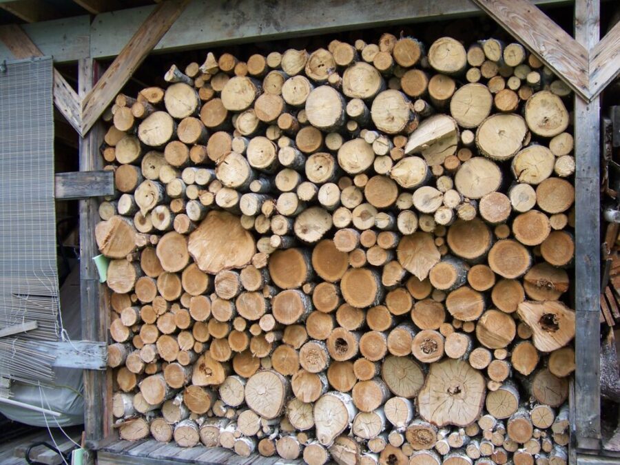 16 inch un split fire wood