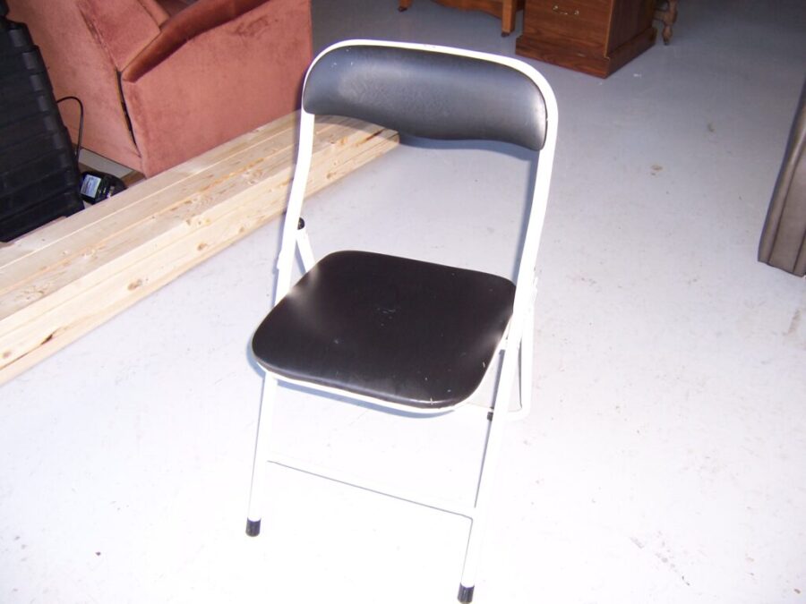 Folding card table and chairs