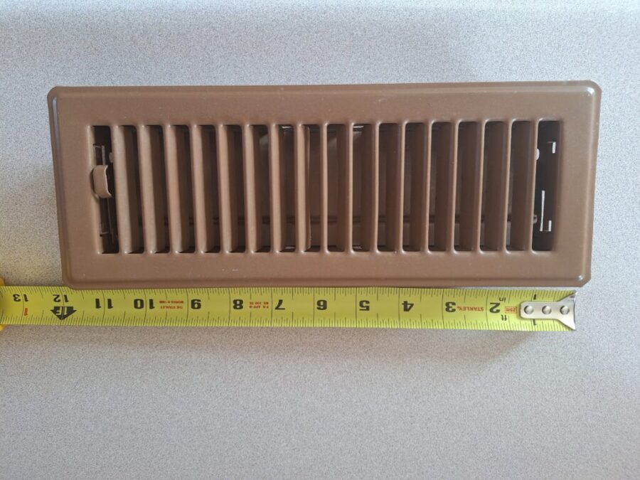 Floor vent registers