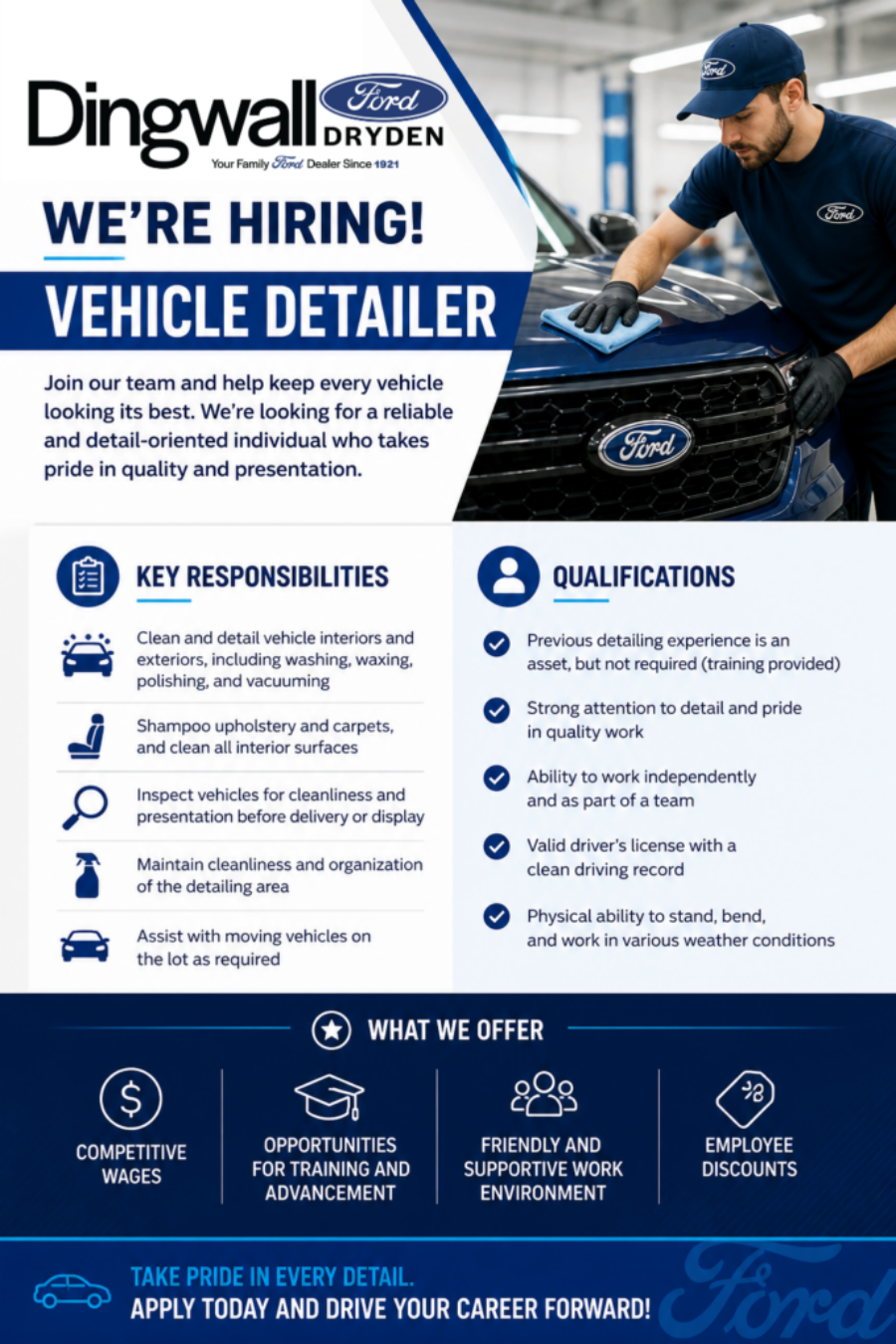Dingwall Ford Dryden – Vehicle Detailer