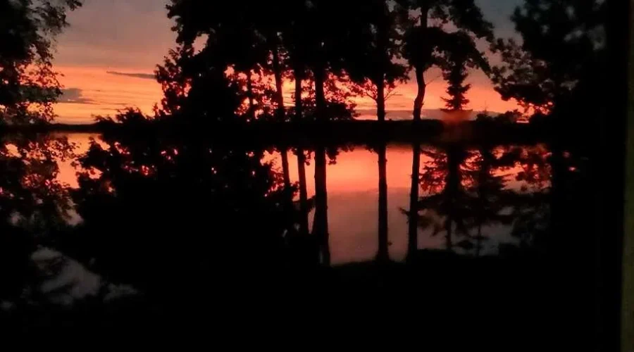 Red Lake Sunset