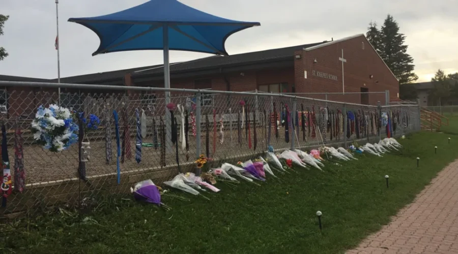 Tribute To School Principal and Son