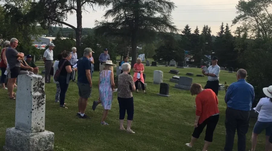 “Spirit Walk” at Dryden Cemetery