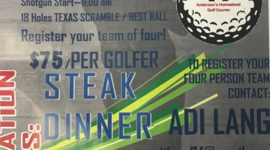 Martin Anderson Memorial Golf Tournament Still Accepting Registrations