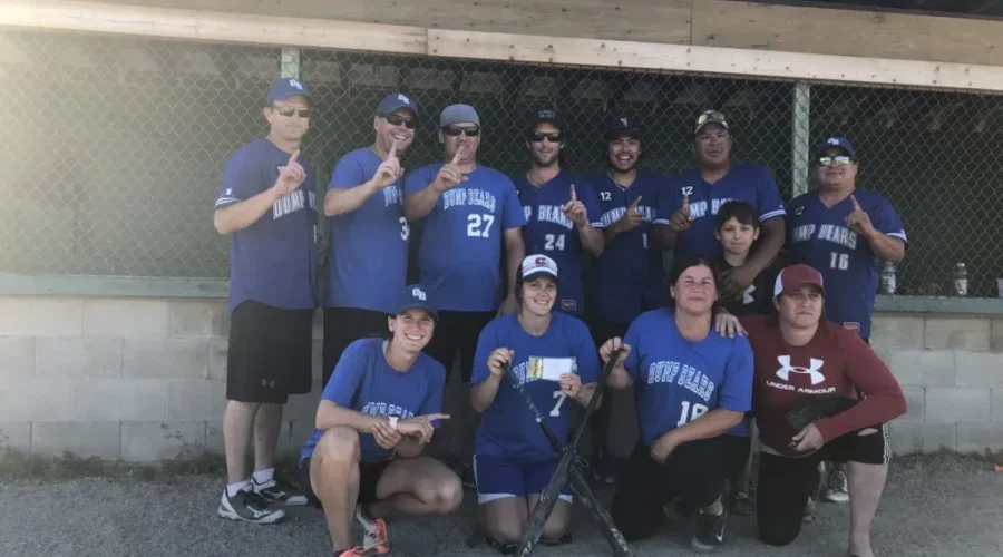 P.I. Dumpbears Win Sioux Lookout Ball Tournament
