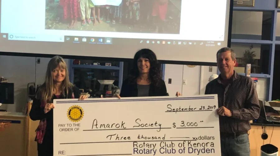 ROTARYPIC2-1 Rotary Donation To Support Amarok Society