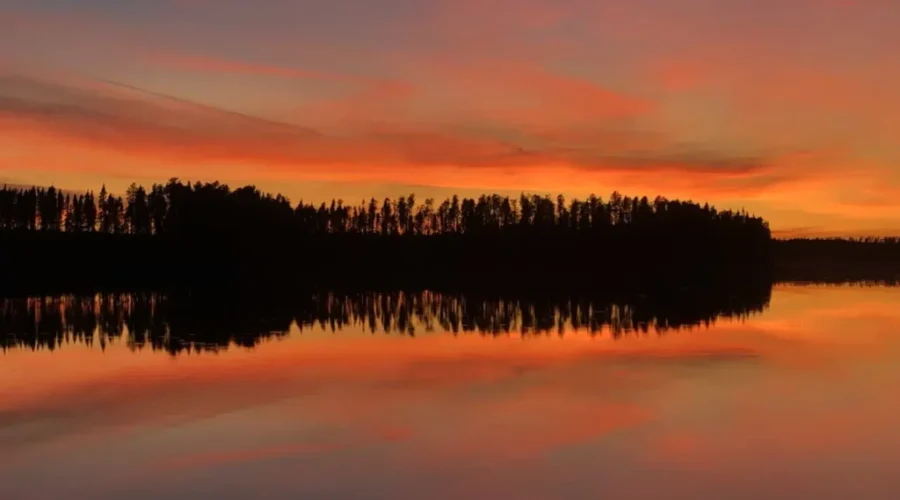 Mother Nature At Work In Sunset Country
