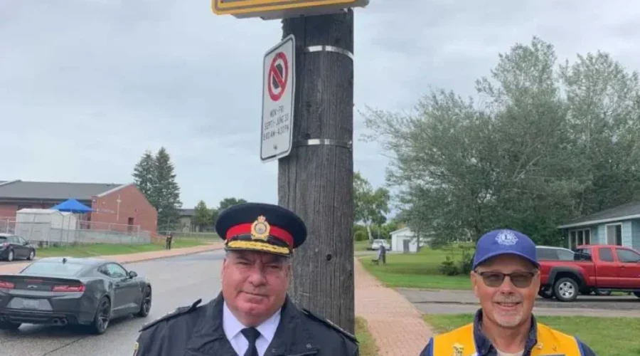 Dryden Police Deploy Digital Speed Sign