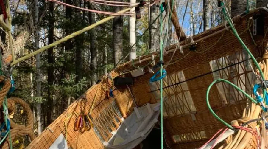 Hydrogen Balloon Crash Near Atikokan