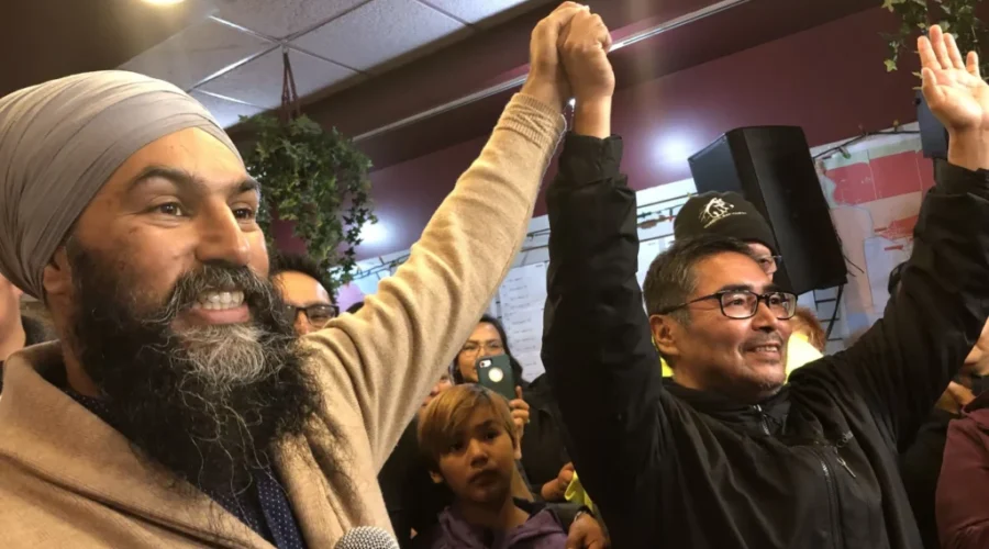 Singh Stops in Sioux Lookout