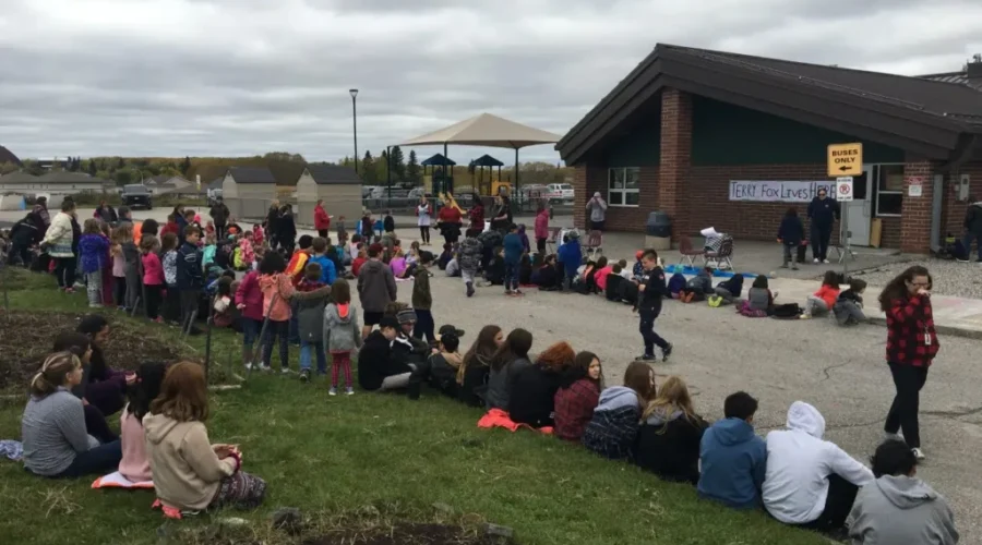 Lots Of Fun At New Prospect School Terry Fox Run