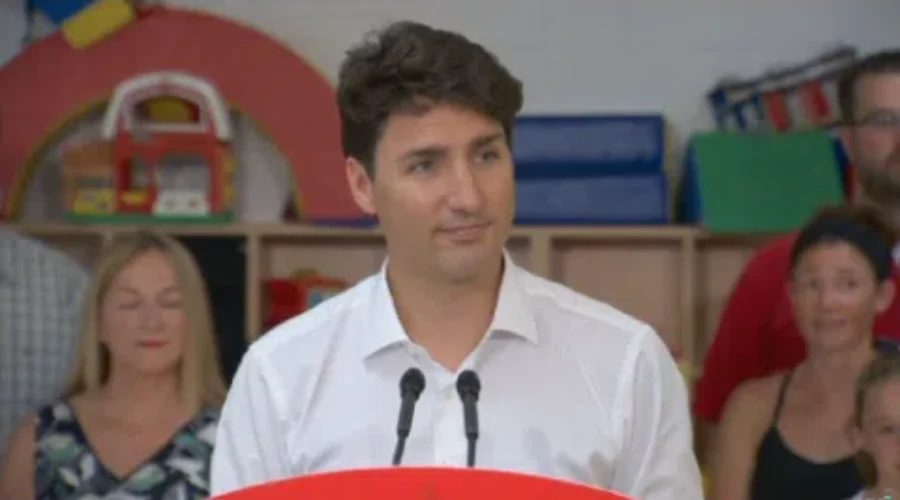 Justin Trudeau Pledging Unity
