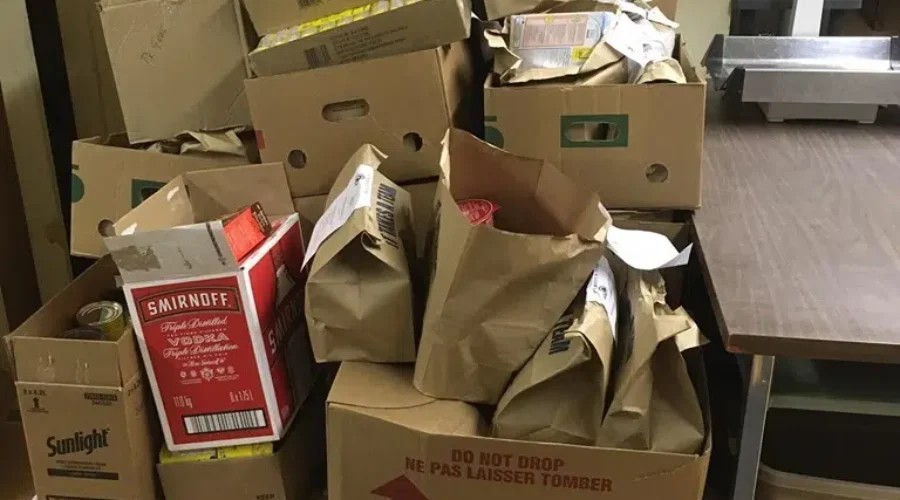 Successful Drive For Dryden Food Bank