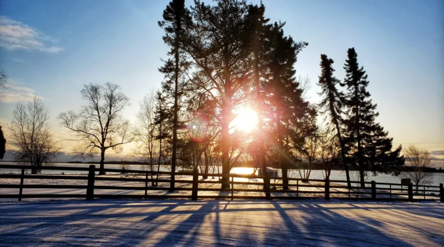 The Beauty Of Winter In Sunset Country