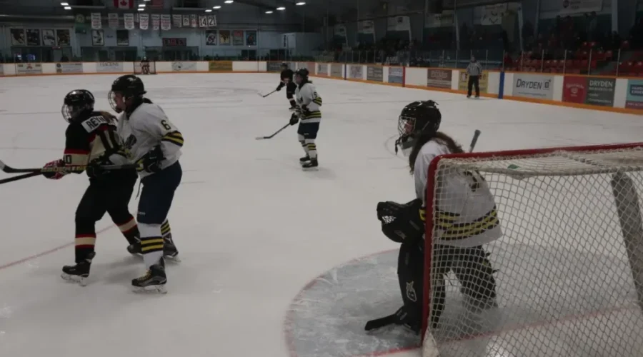 hock2-1-1 Eagles Hockey Teams Lose At Home