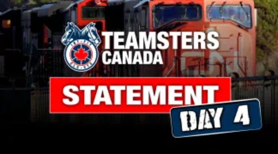 CN Rail Strike Continues