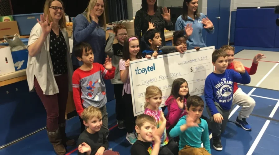 St. Joseph’s And Tbaytel Supporting Dryden Food Bank