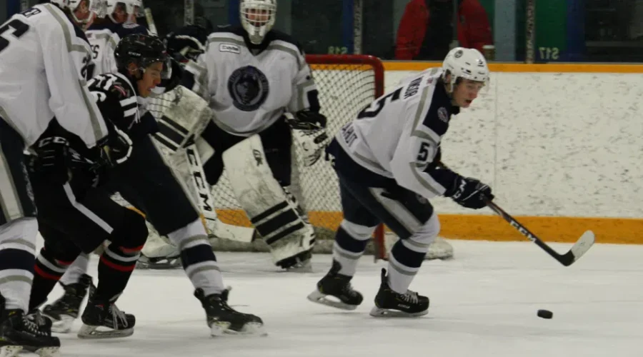 Ice Dogs Shut Down Wisconsin Lumberjacks