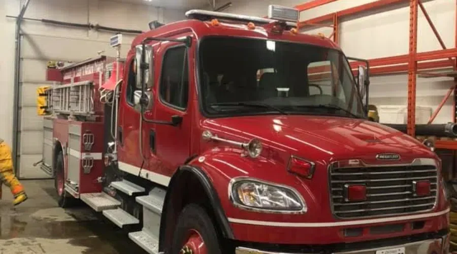 newpumper-1 Major Improvements For Wabigoon Fire Department