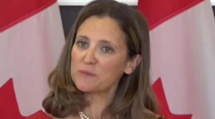 Chrystia-Freeland-podium-screenshot-800x450-2 Quick Passage Of NAFTA 2.0 Urged