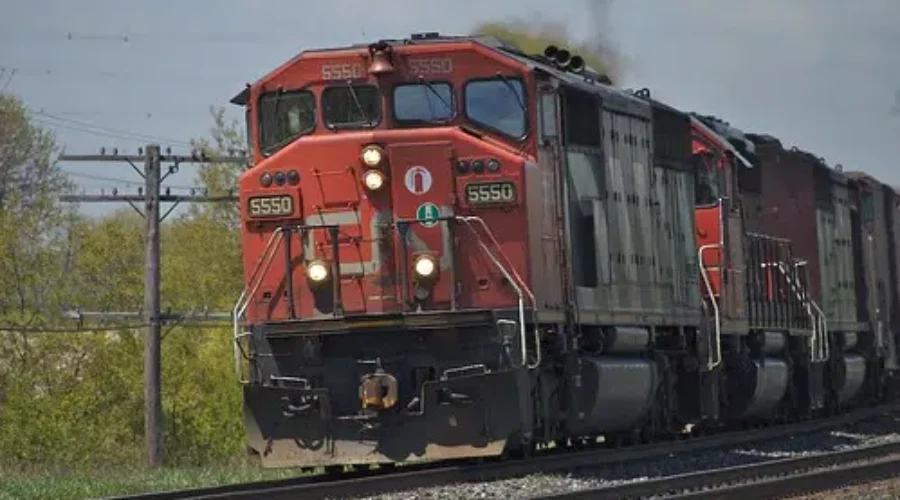 Rail Service Severed In Canada