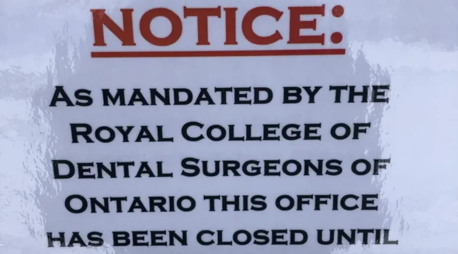 Dentist Offices And Eye Centres Closing