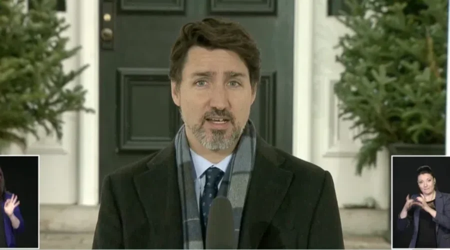 Justin-Trudeau-March-23rd-2 PM Stressing Importance Of Social Distancing