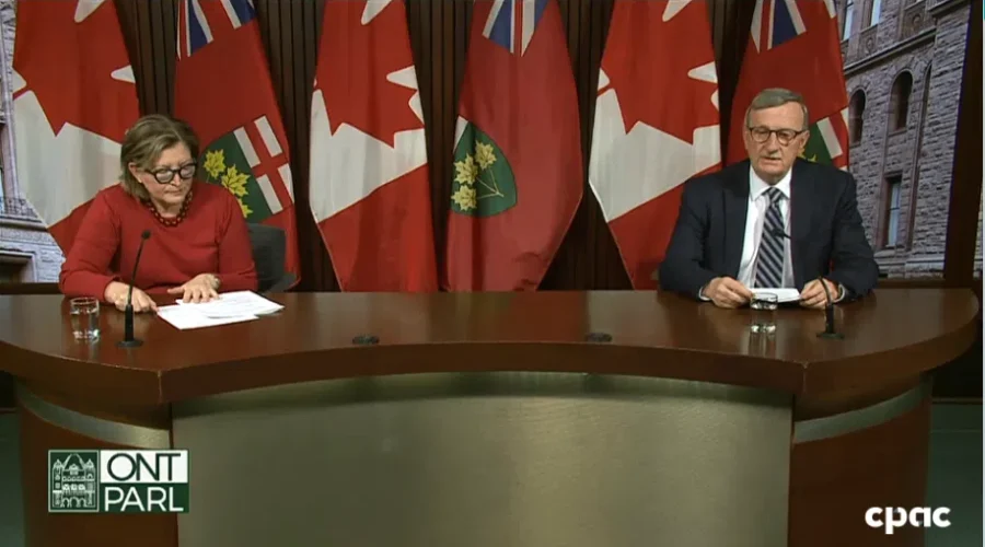 dr-david-williams-and-barbara-yaffe-march-19-2020 Ontario Confirms 8th COVID-19 Death