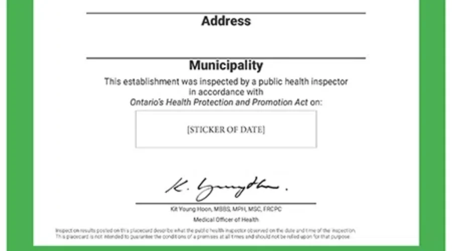 food1-1-1 NWHU Updating Disclosure System For Restaurant Inspections