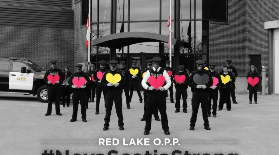 #NovaScotiaStrong Salute