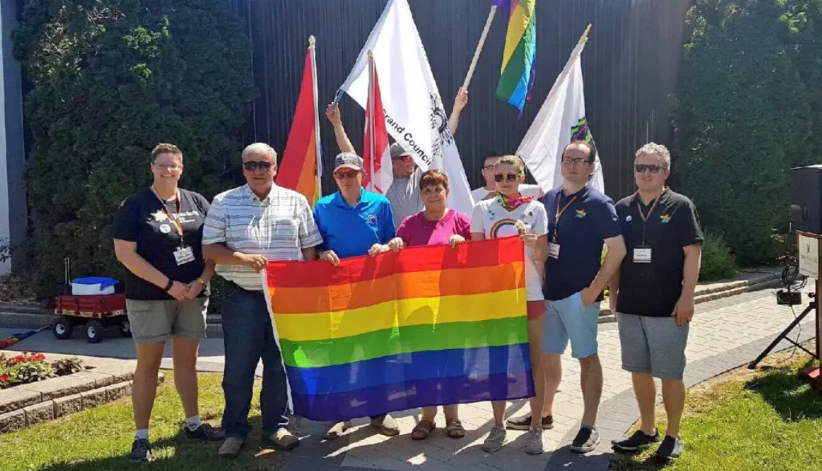 Borderland-Pride-flag-at-Civic-Centre-2018