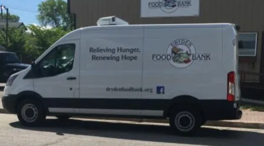 food-van-1 Dryden Food Bank Reaches Refrigerated Van Fundraising Goal
