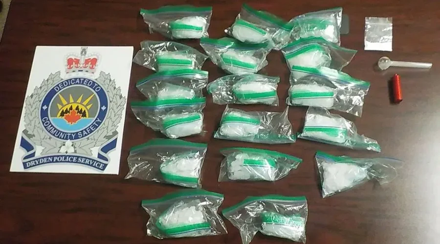 meth-seizure-dryden-police-1 $100,000 Of Methamphetamine Seized In Dryden