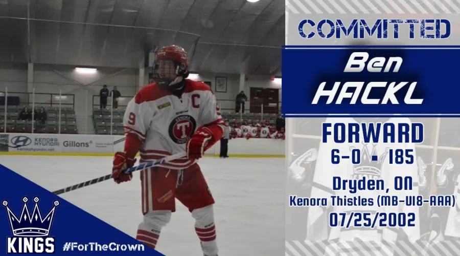 PlayerCommitBH-1 Dryden’s Ben Hackl Signs With Dauphin