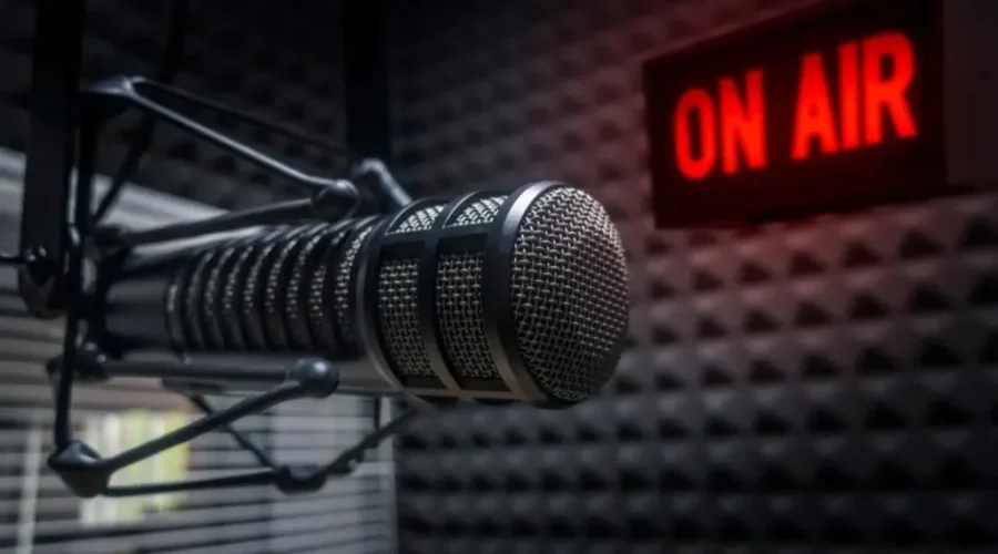 Microphone-on-air-1-1 Celebrating 33 – Celebrating YOU And Me – Celebrating Radio