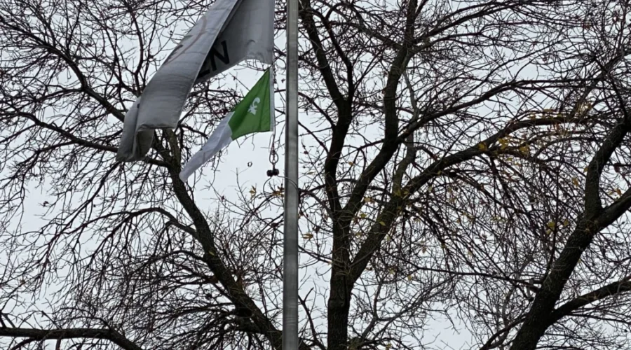 Franco-Ontarian Flag Raised At Dryden City Hall