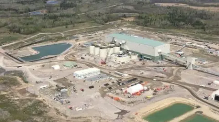 New20Gold20-20Rainy20River20aerial20view20of20process20plant20CNW-New20Gold204_4 Positive Production Rates At New Gold Mine
