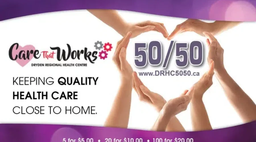 hospitalfundraiser Dryden Hospital Launches 50/50 Draw