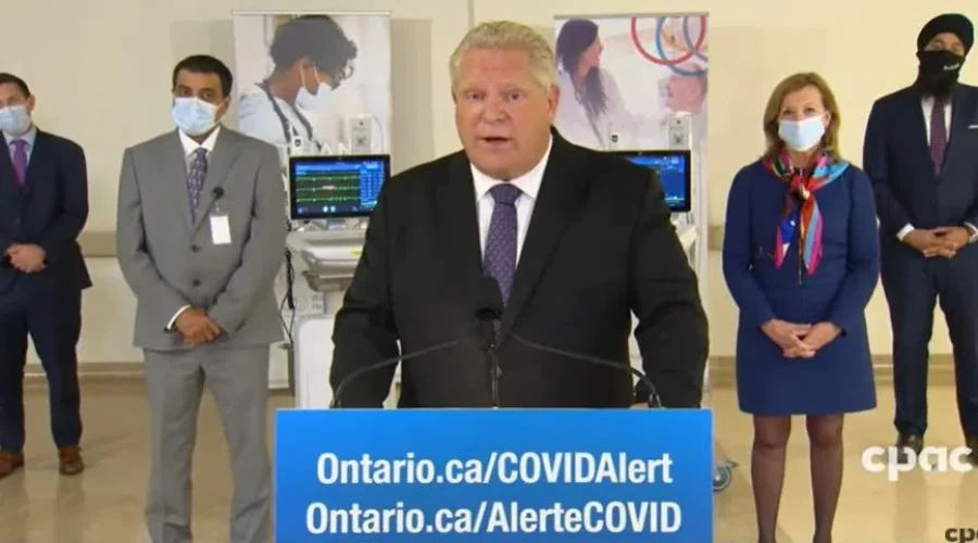 Ford Clamps Down On Hard Hit COVID Regions