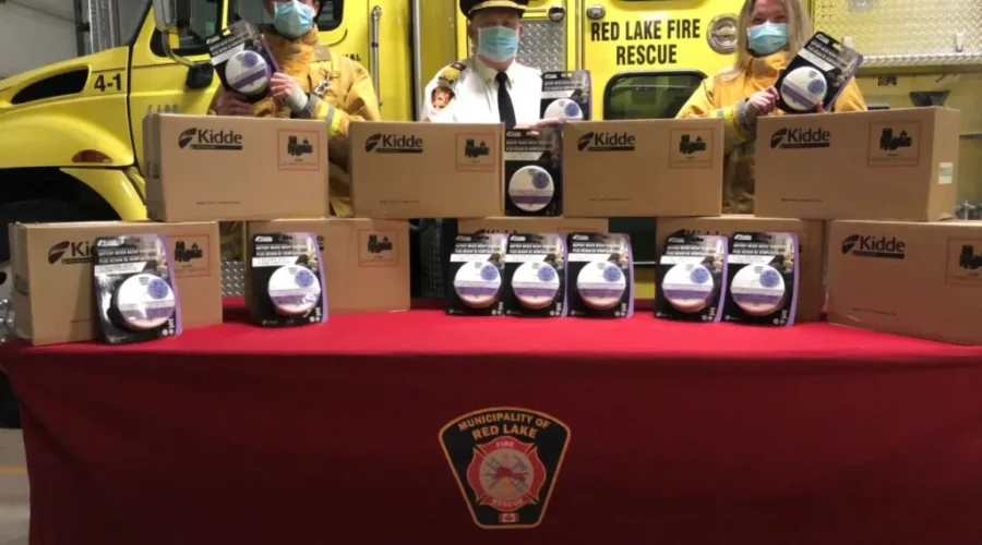 Red Lake Fire Receives New Alarms