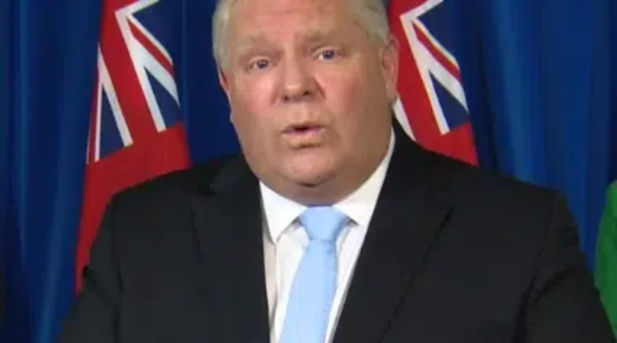 dougdec21 Ontario Lockdown Starts Boxing Day