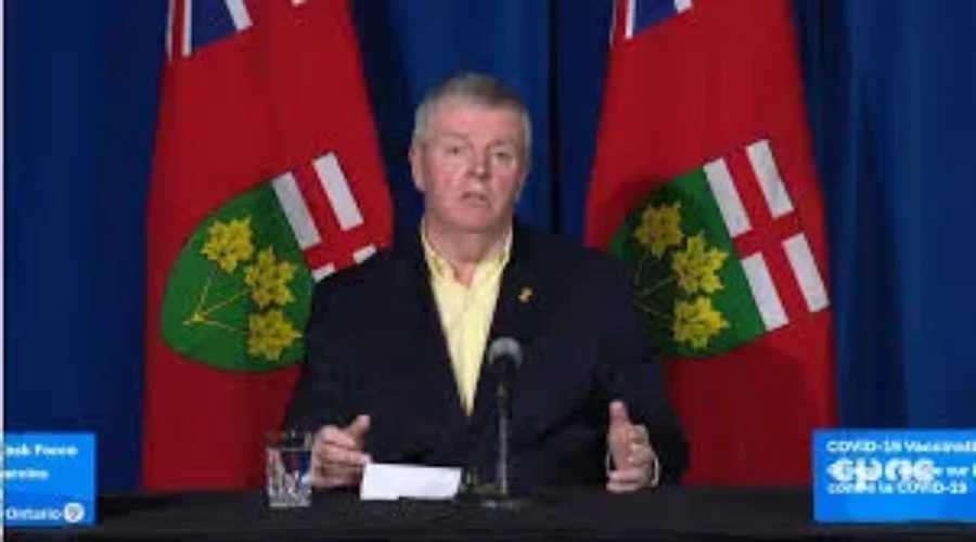 rhillie Ontario Vaccine Plan Released