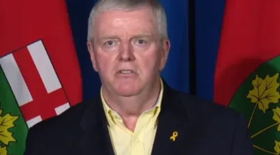 Ontario Out With Vaccination Plan